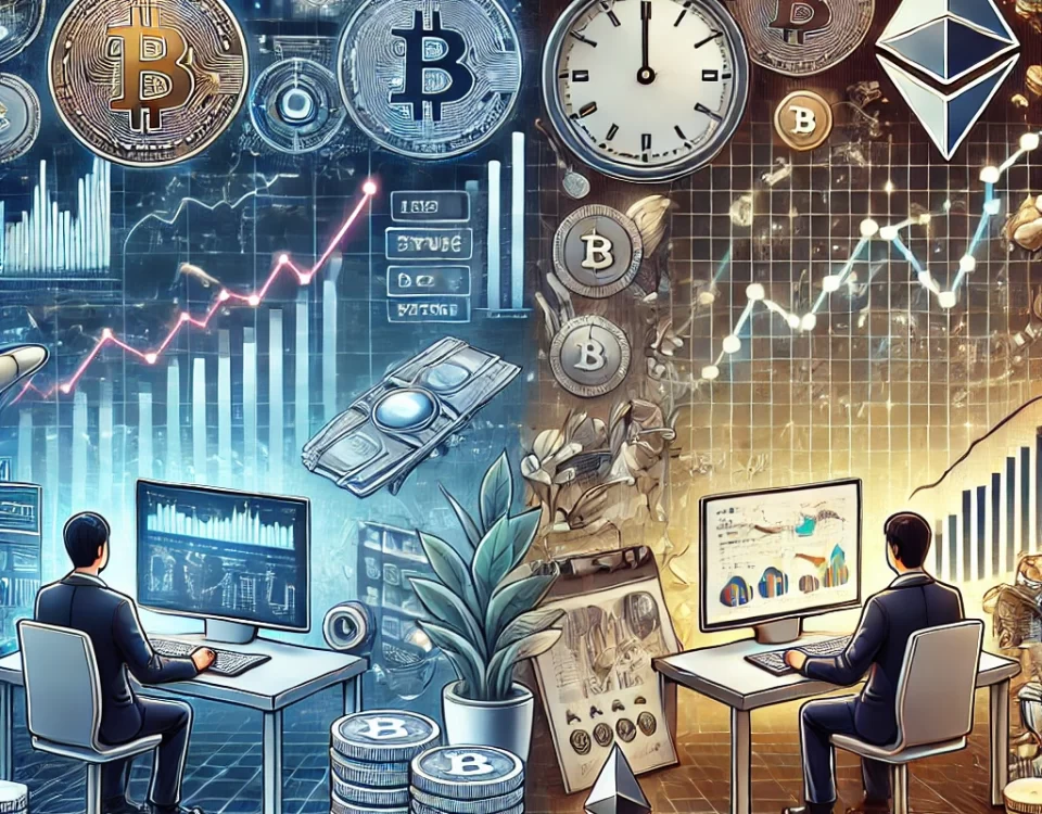 Trading de Criptomonedas vs. Inversión a Largo Plazo: Pros y Contras